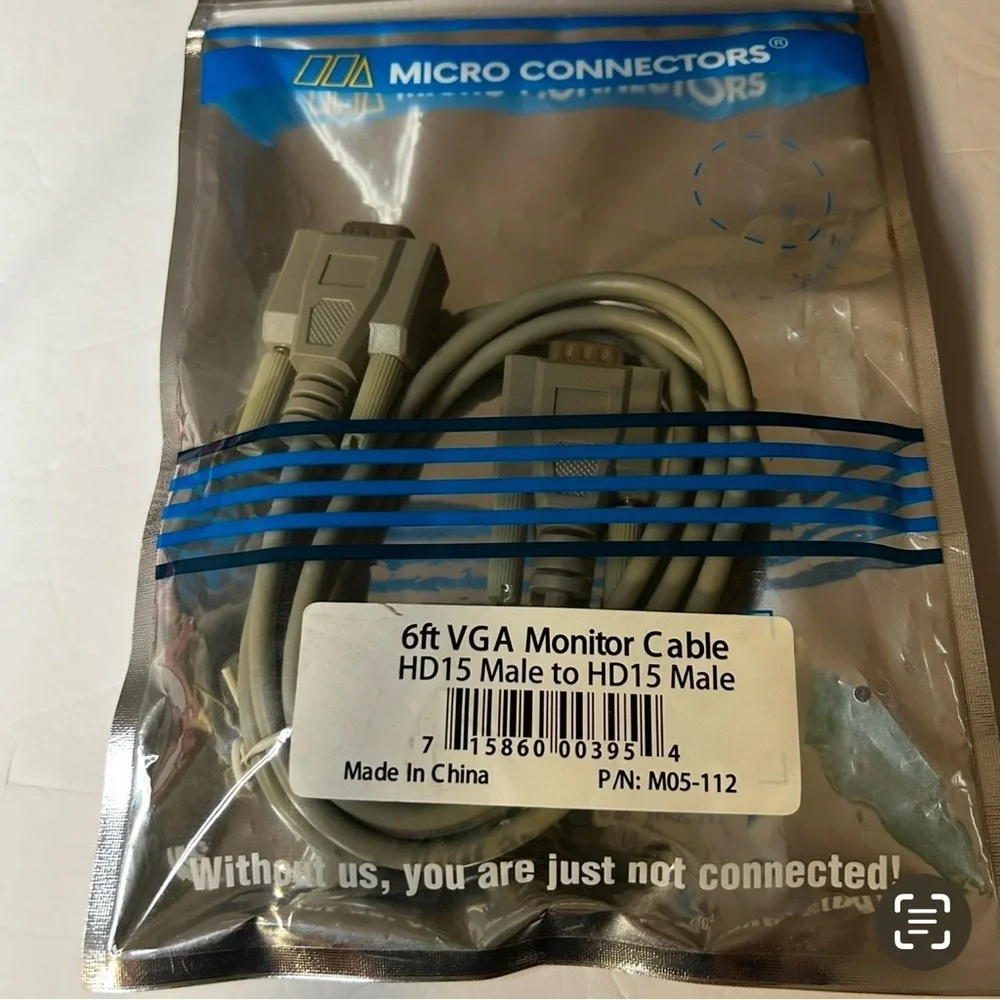 Gray‎ VGA Monitor Cable